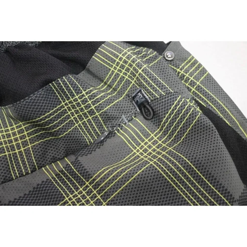 ZOIC Cycling Cargo Shorts Mountain Biking Plaid Baggy Mens Size Large‎